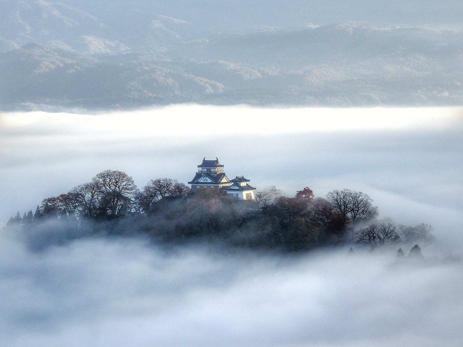 Die Burg von Ono in der Präfektur Fukui.