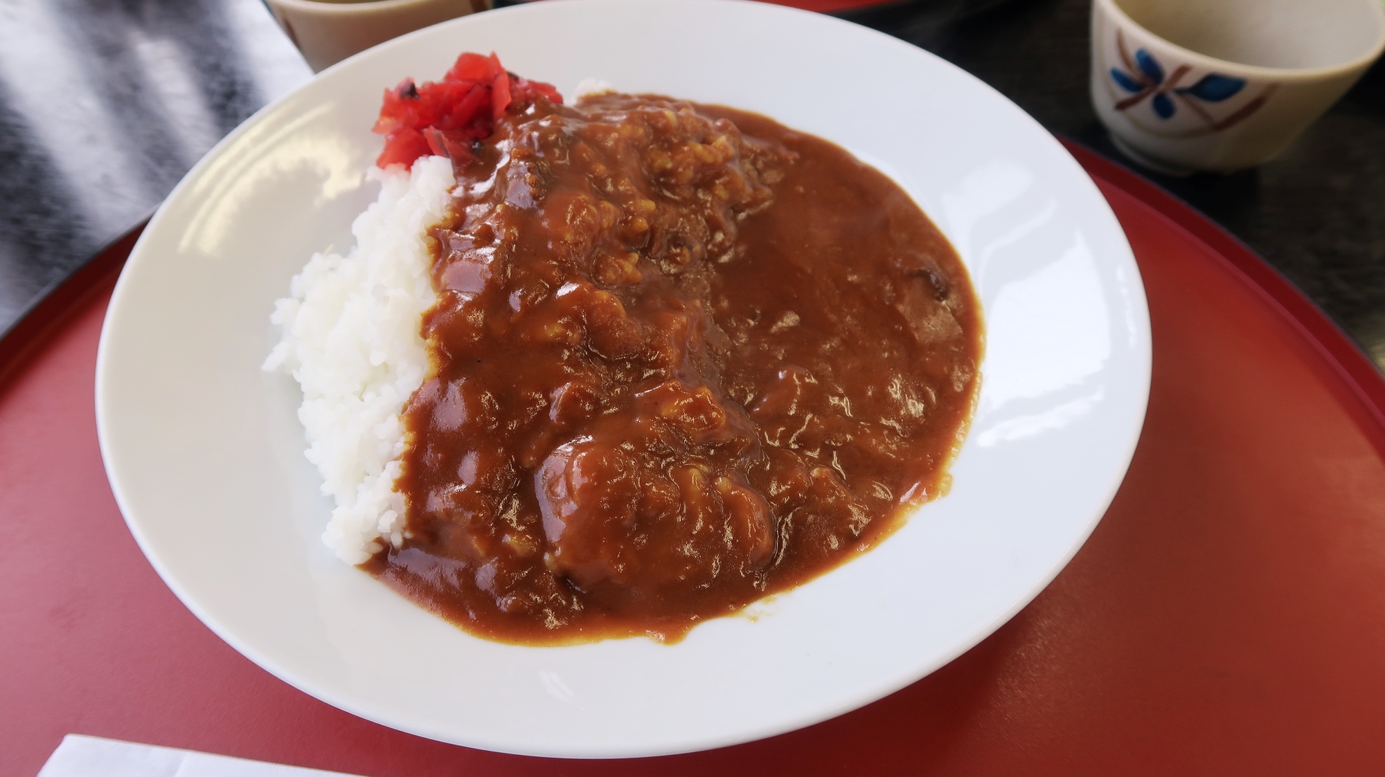 Ein Klassiker: Curry-Rice.