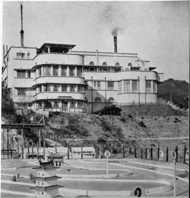 Das Hotel im Originalzustand 1929.