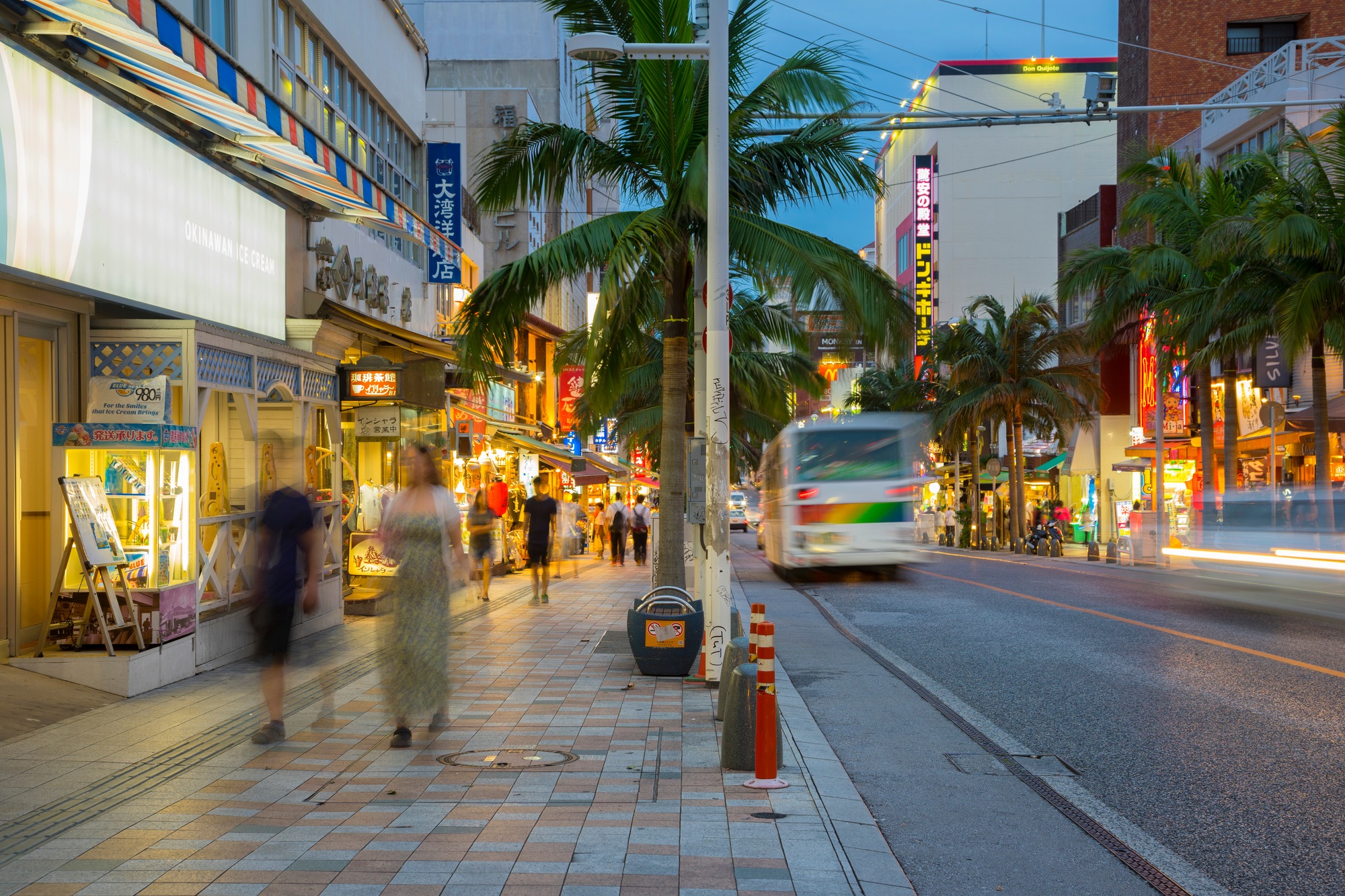 Ein beliebtes Urlaubsziel in der Golden Week: Naha in Okinawa.