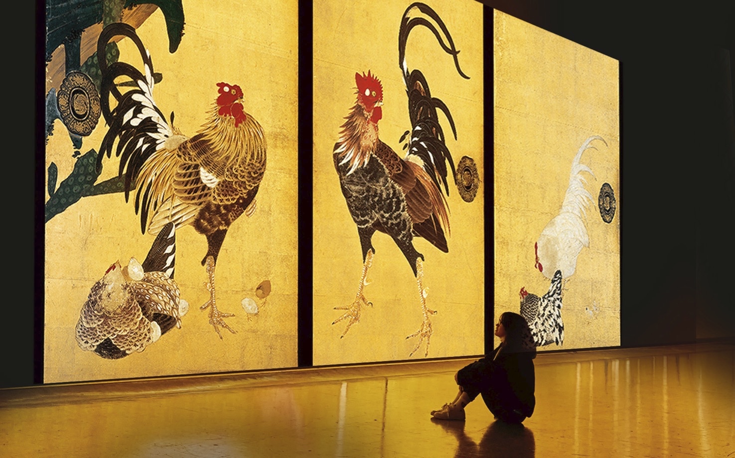 Ein neuer Blick auf das Hühnerbild von Itō Jakuchū.
