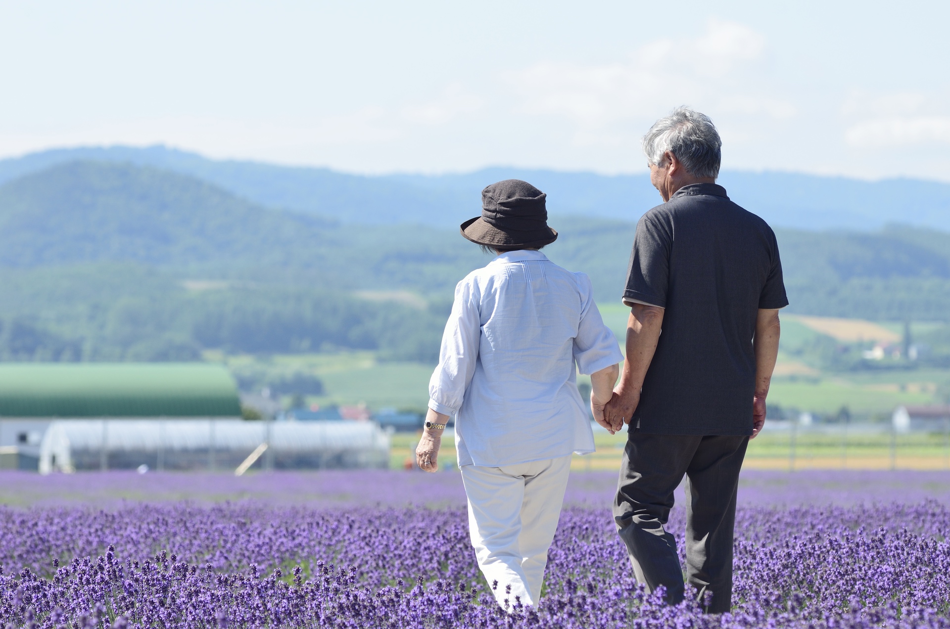 Die meisten Japaner erfreuen sich eines langen Lebens.
