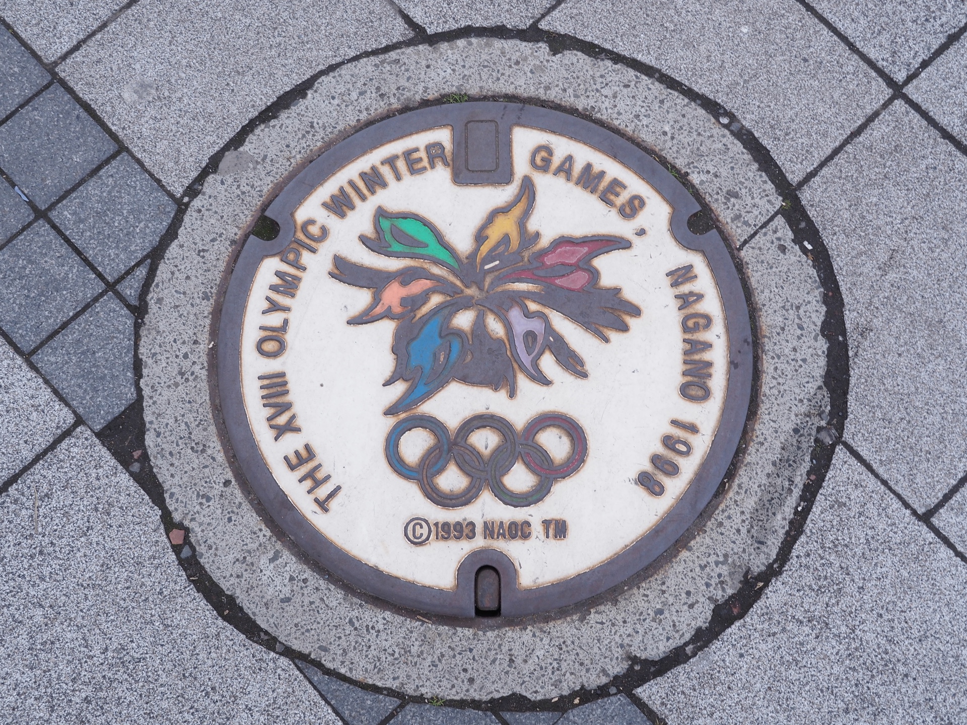 Eine Erinnerung an die Winterspiele von Nagano 1998.