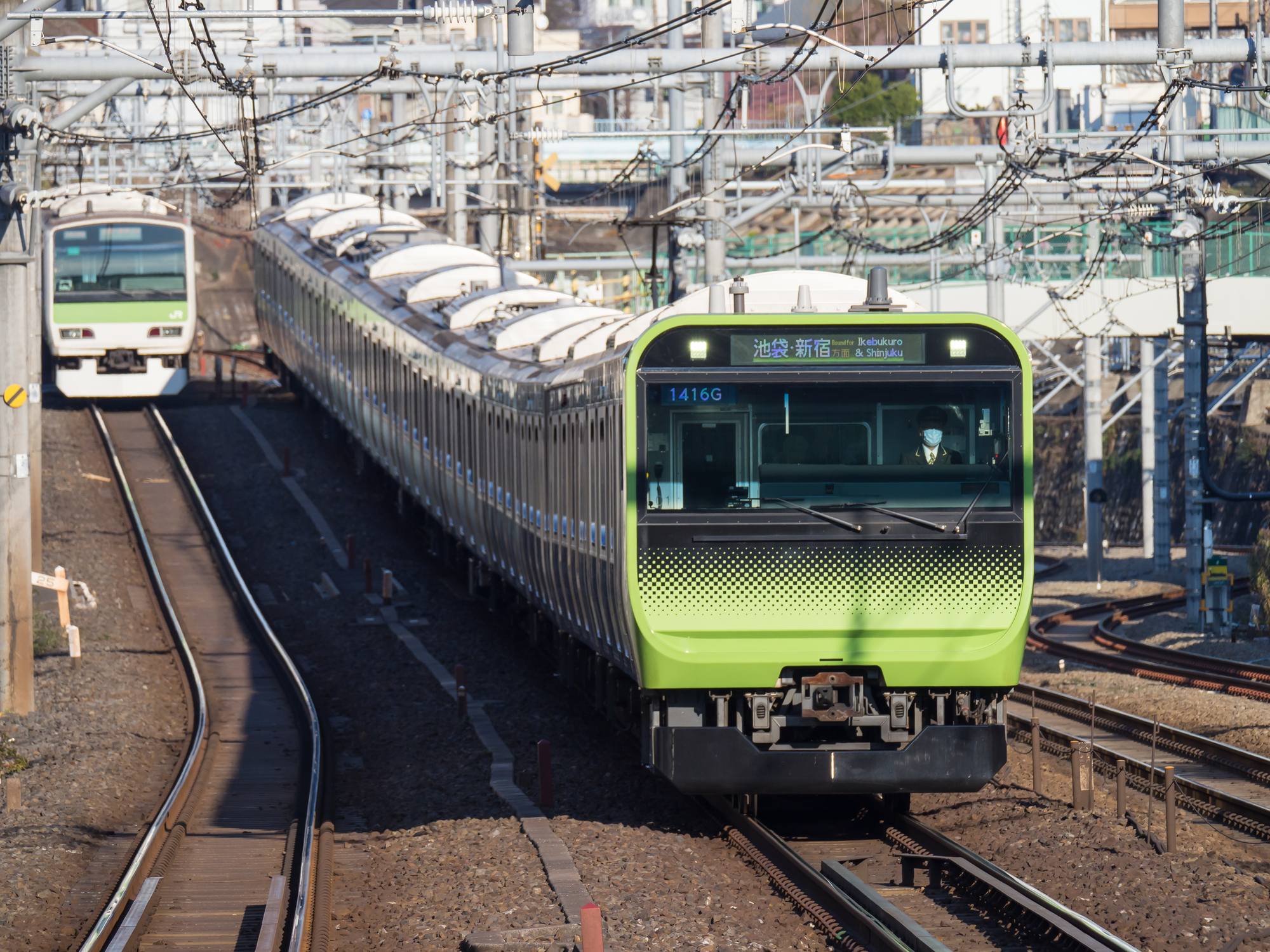 Die Yamanote-Ringlinie von JR East.
