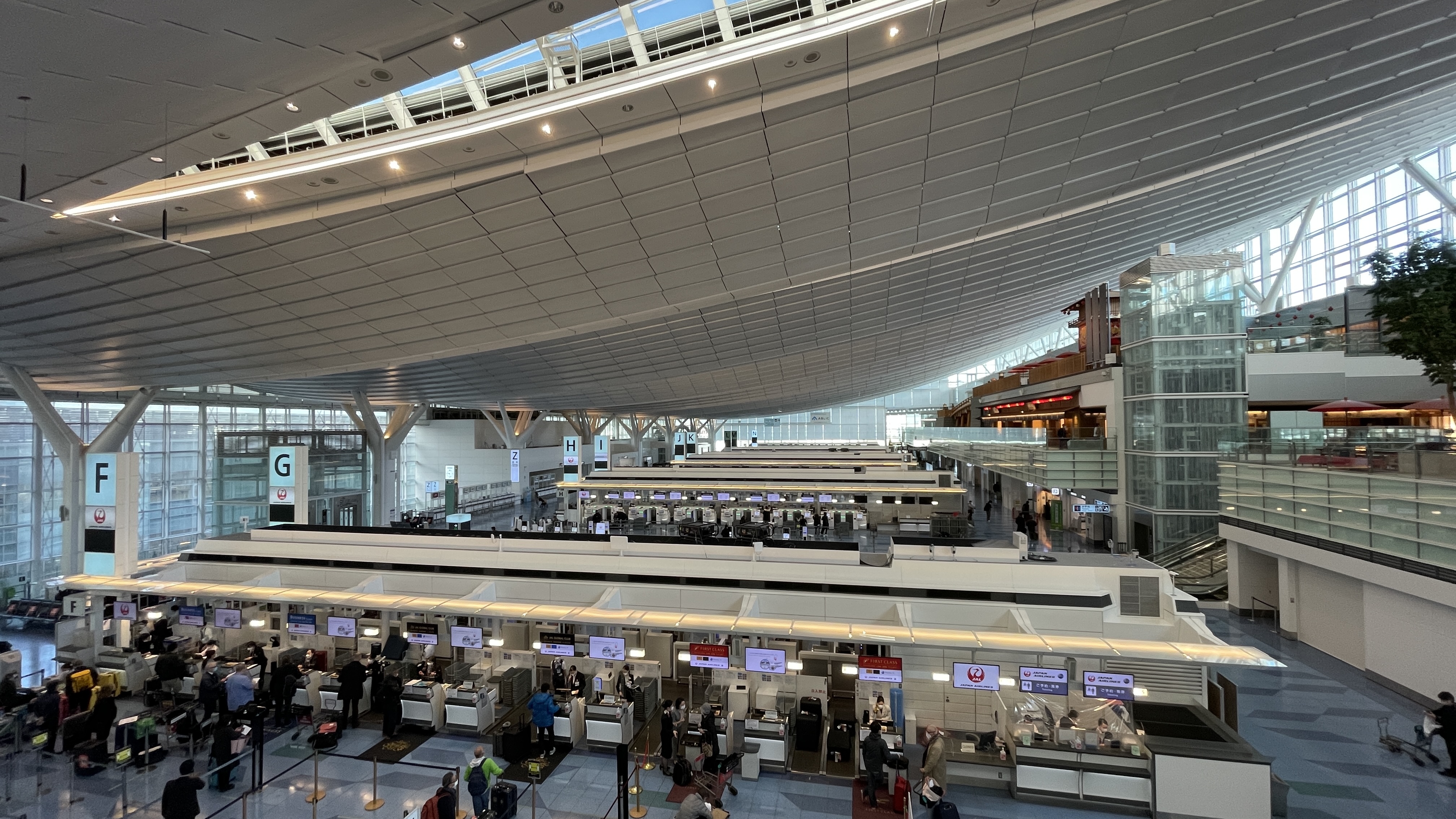 Der Internationale Flughafen Haneda in Tokio im Dezember 2021.