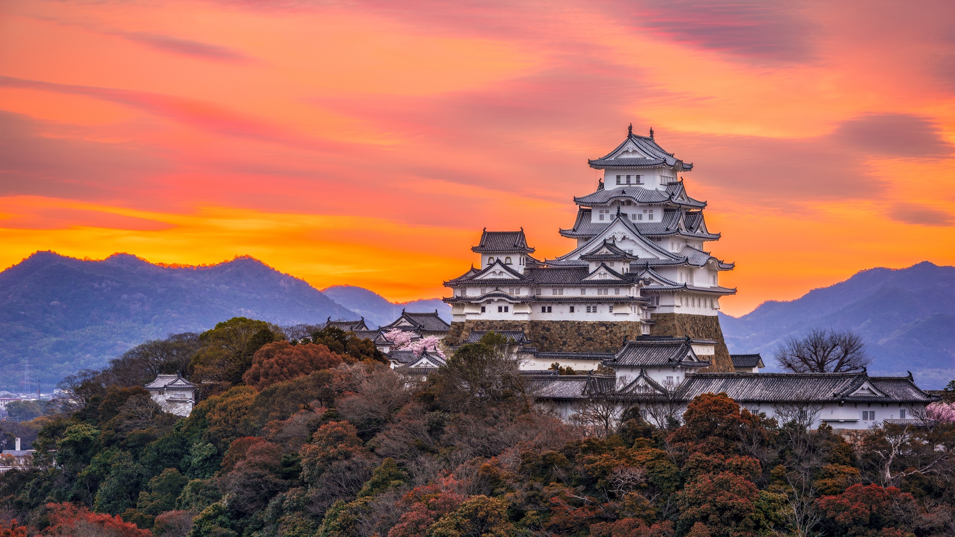 Weltkulturerbe: Die Burg von Himeji.