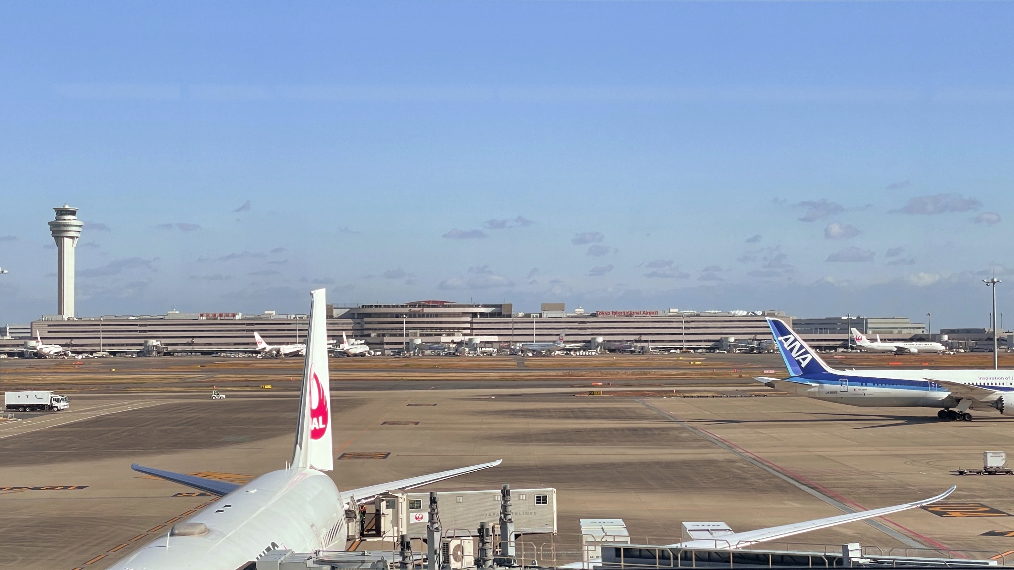 Der Flughafen Haneda im Dezember 2021.