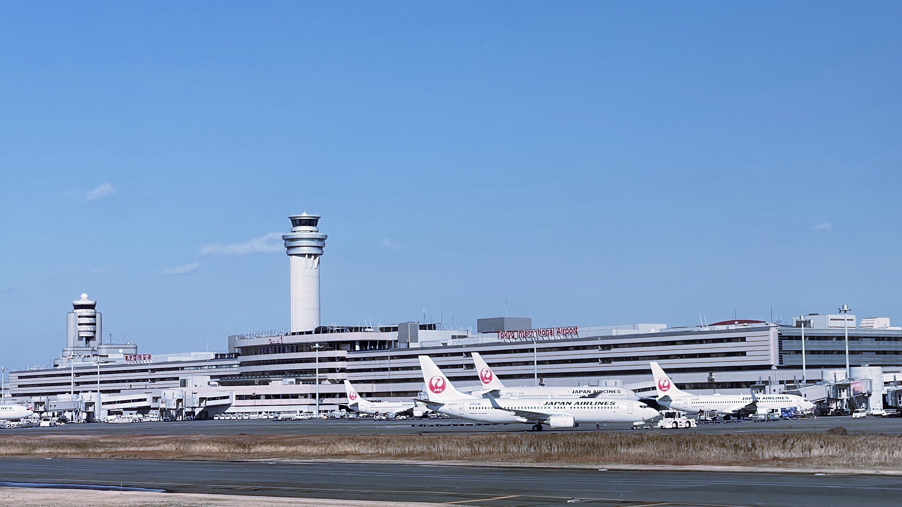 Der Inter­na­tio­na­le Flug­ha­fen Hane­da in Tokio.