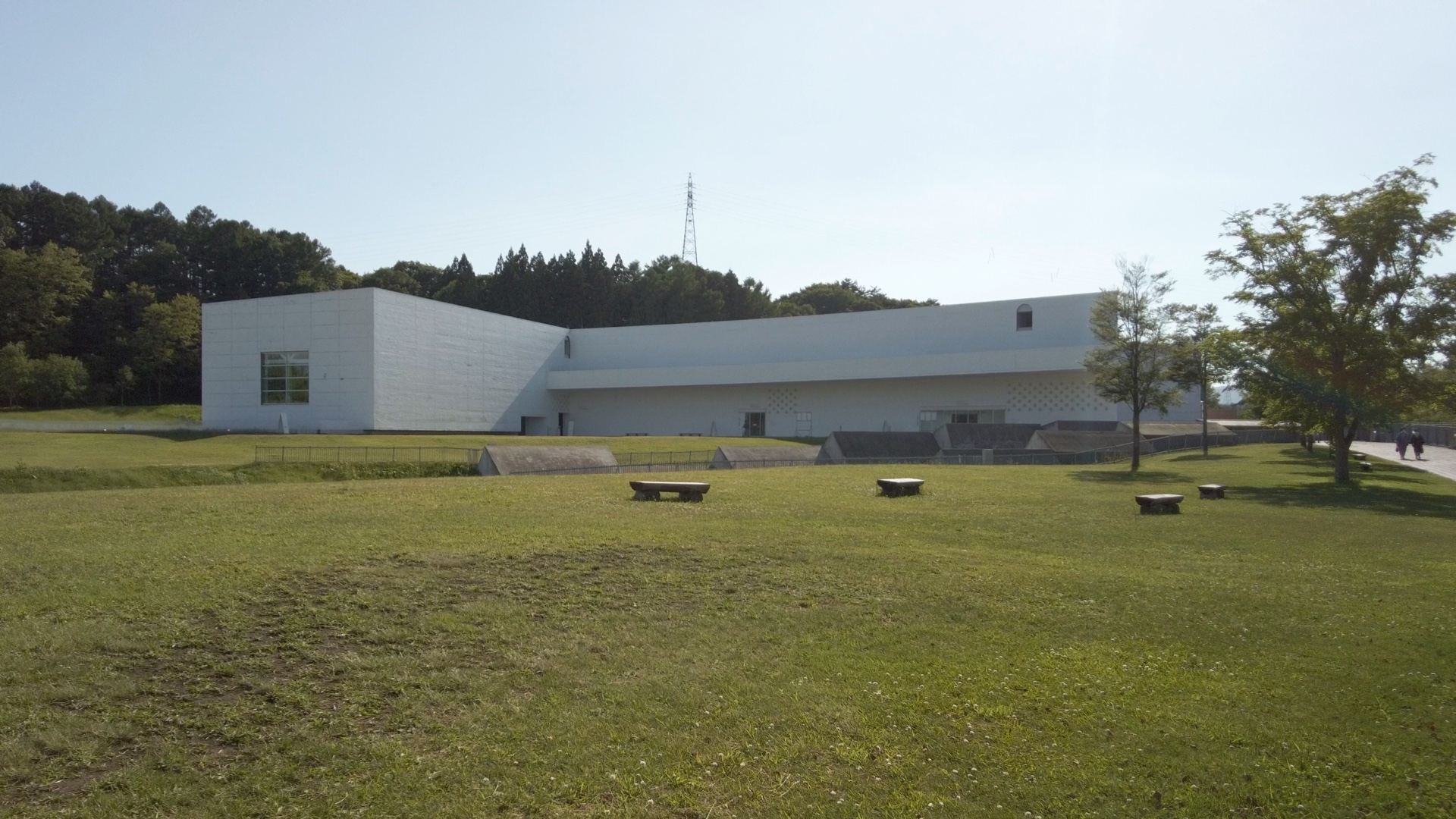 Das Aomori Museum of Art von aussen.