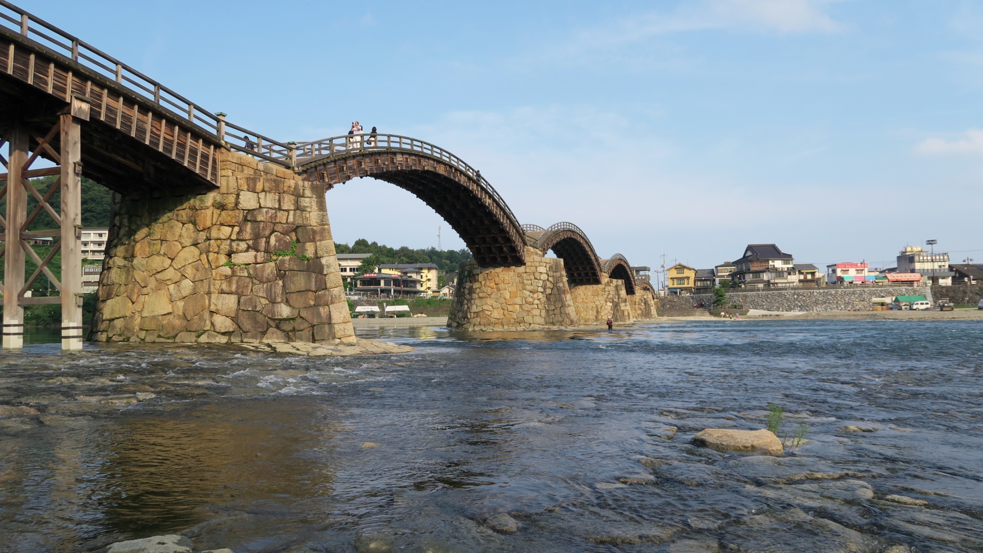 Erstmals erbaut wurde diese Brücke 1673.