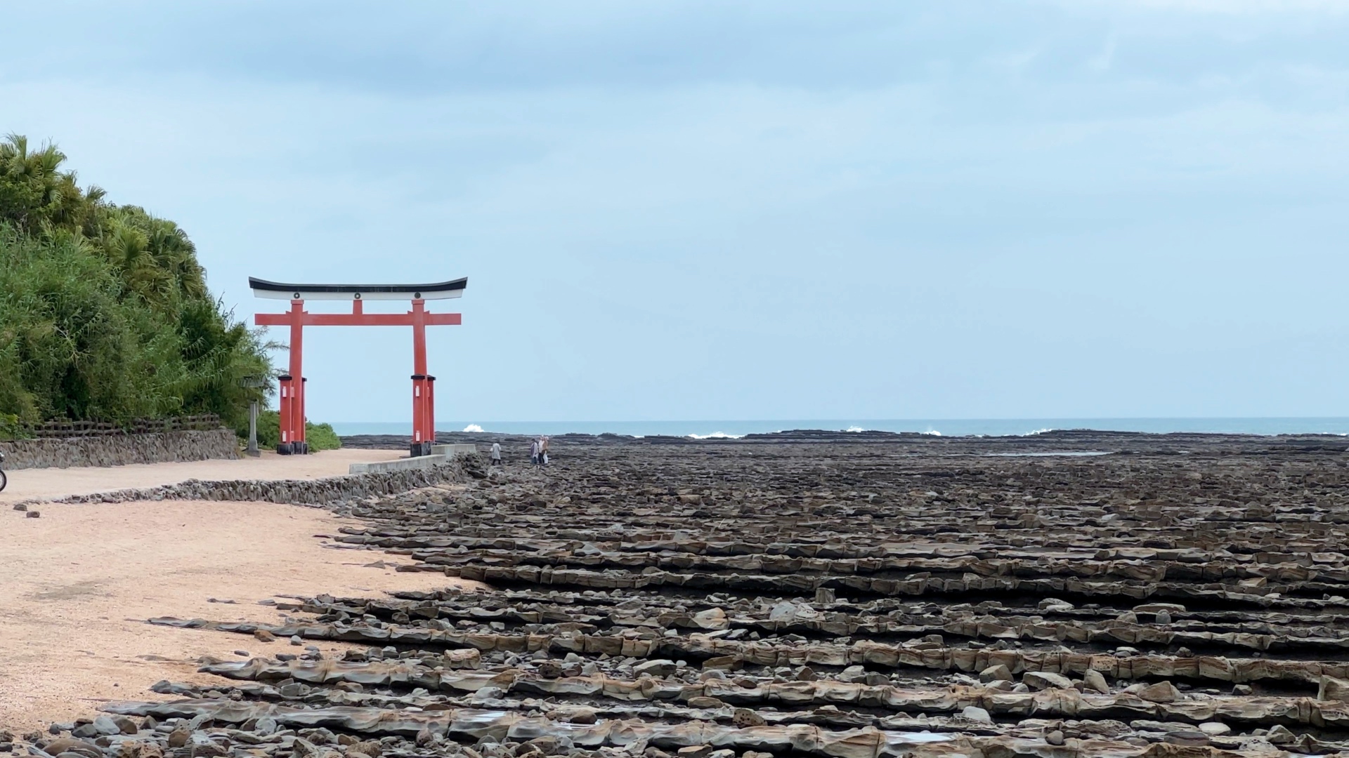Ein beliebtes Ausflugsziel: Die Insel Aoshima.