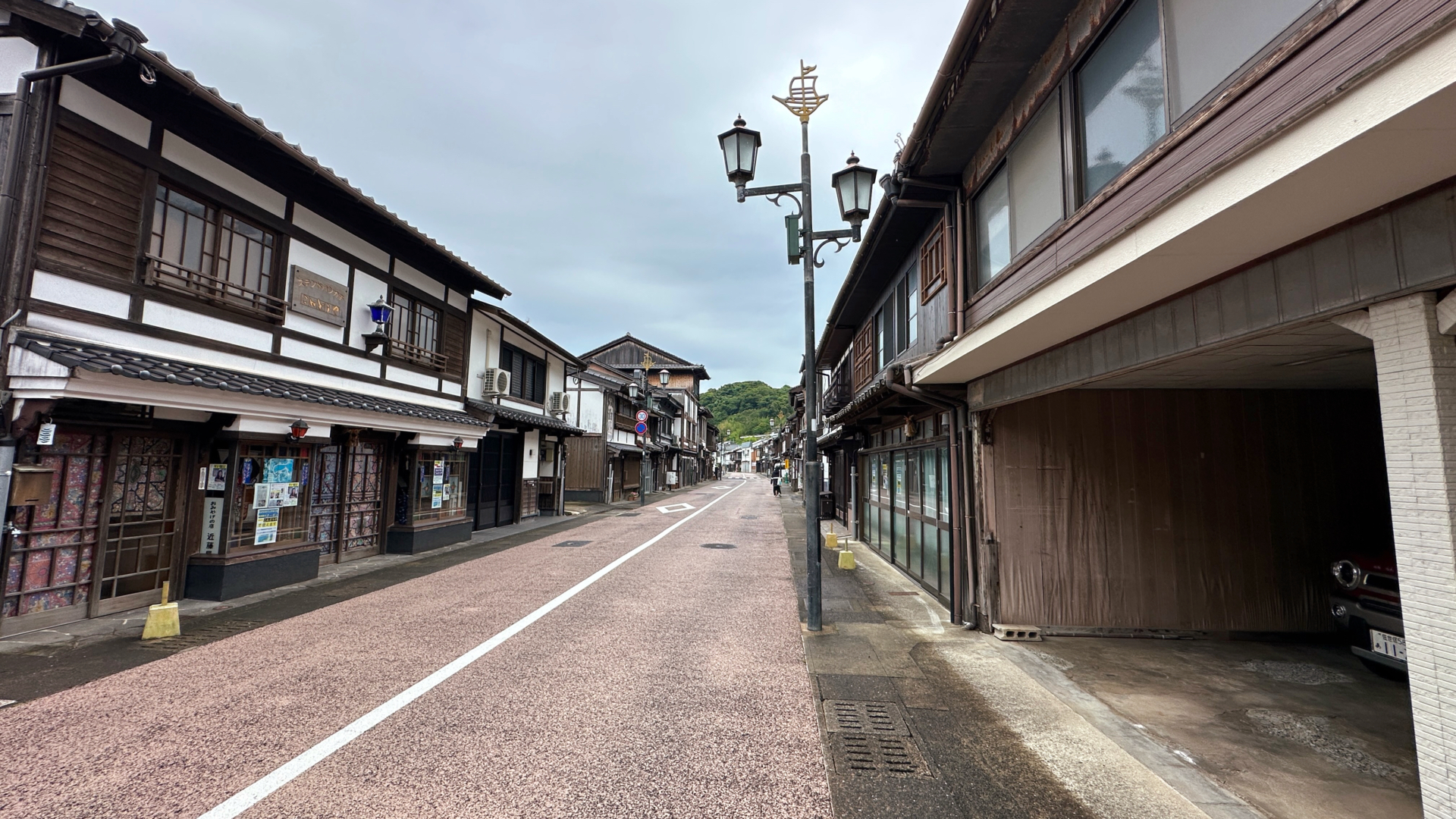 Altstadt-Charme: Die Hauptstrasse von Hirado.