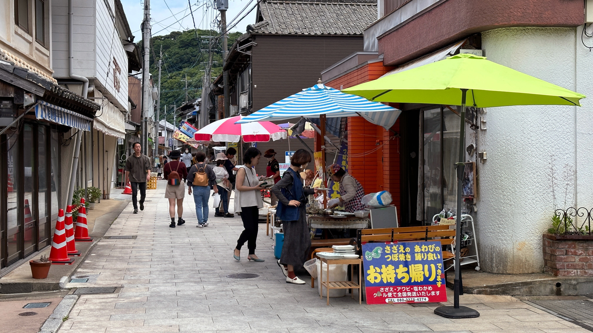 Der Morgenmarkt von Yobuko.