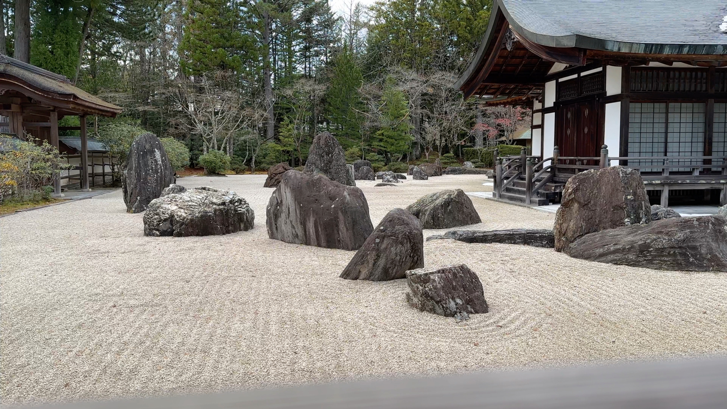 Banryūtei: Der Steingarten im Kongōbuji
