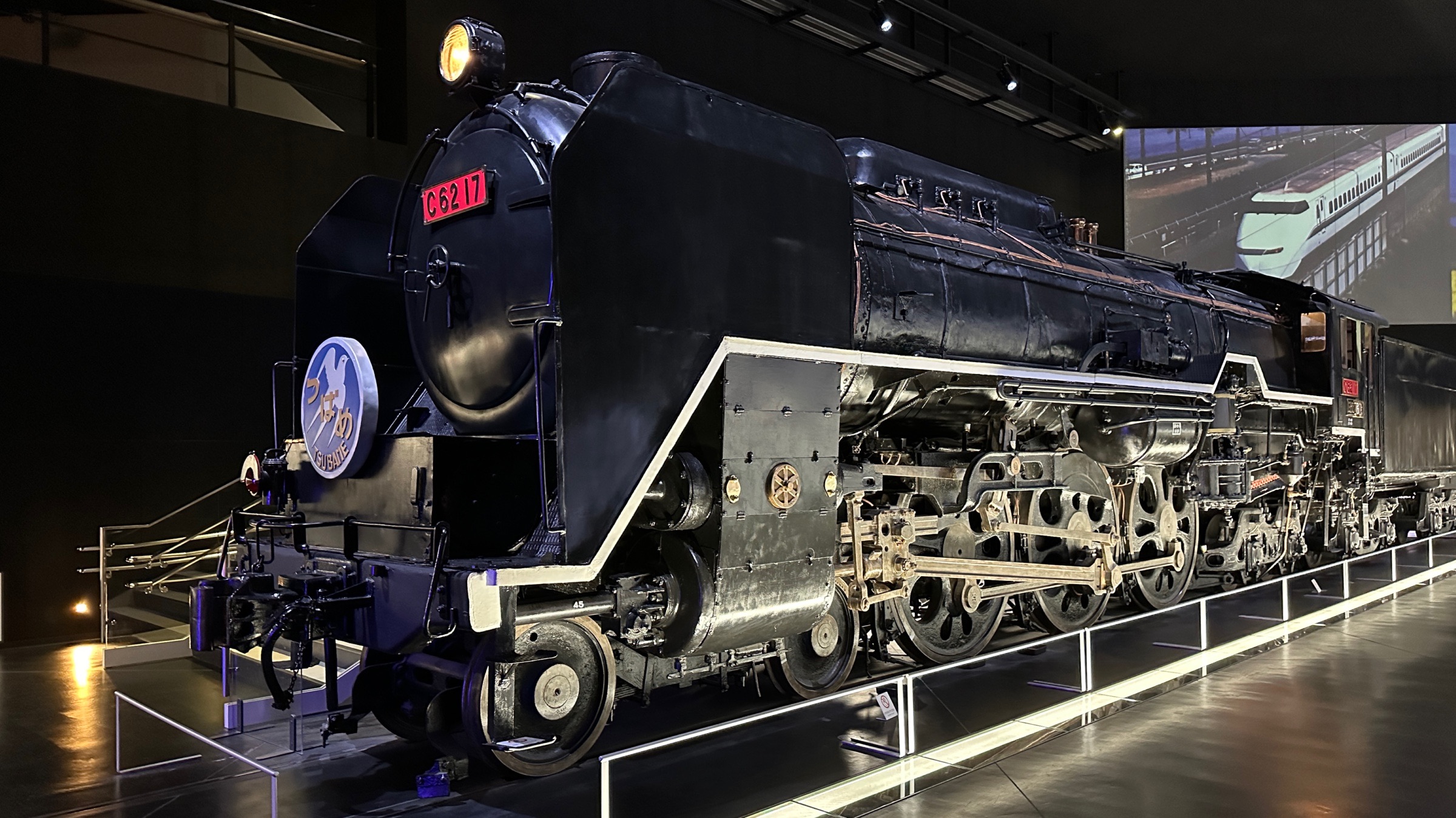 Eine Dampflokomotive aus der Vorkriegszeit.
