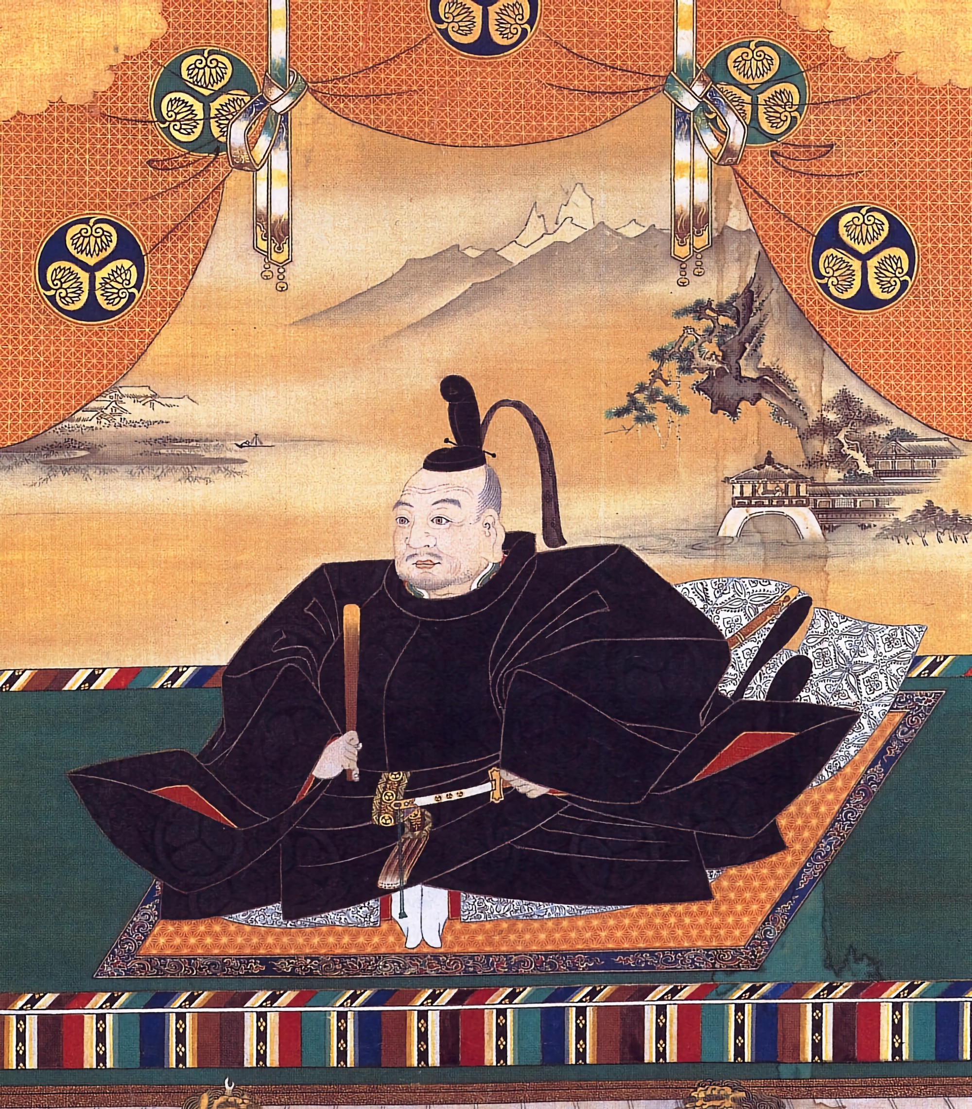 Der Landeseiniger: Ein Abbild von Tokugawa Ieyasu.