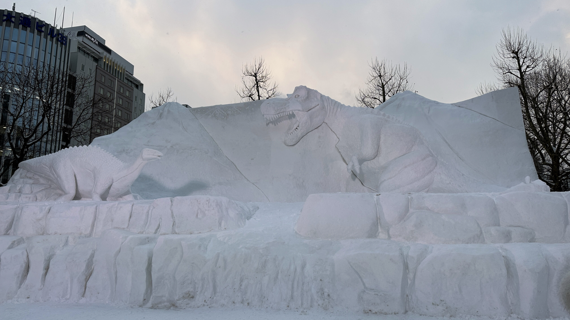 Das Sapporo Snow Festival von 2023.