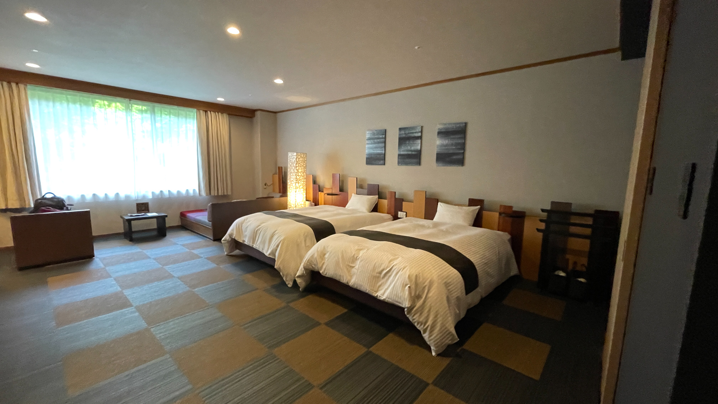 Ein Zimmer im Hoshino Resorts Oirase Keiryū.