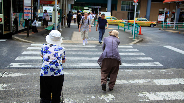 61'568 Hundertjährige in Japan