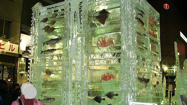 Sapporos eisige Fischkunst