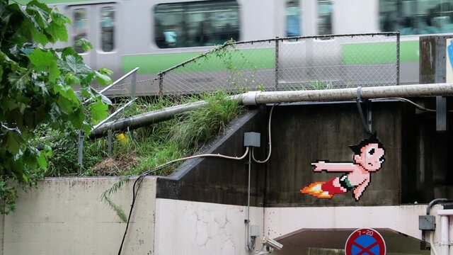 Der Astro Boy von Shibuya ist weg