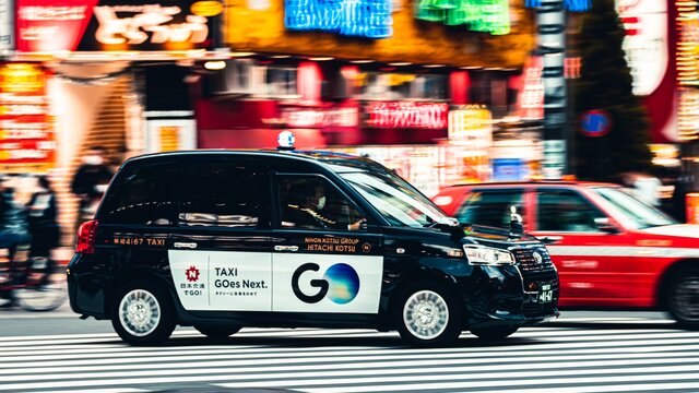 GO: Die führende Taxi-App in Japan