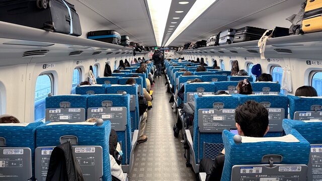 Golden Week: Neue Regeln für den Nozomi-Shinkansen